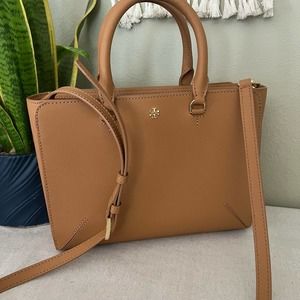 TORY BURCH Emerson Large Double Zip Tote EUC